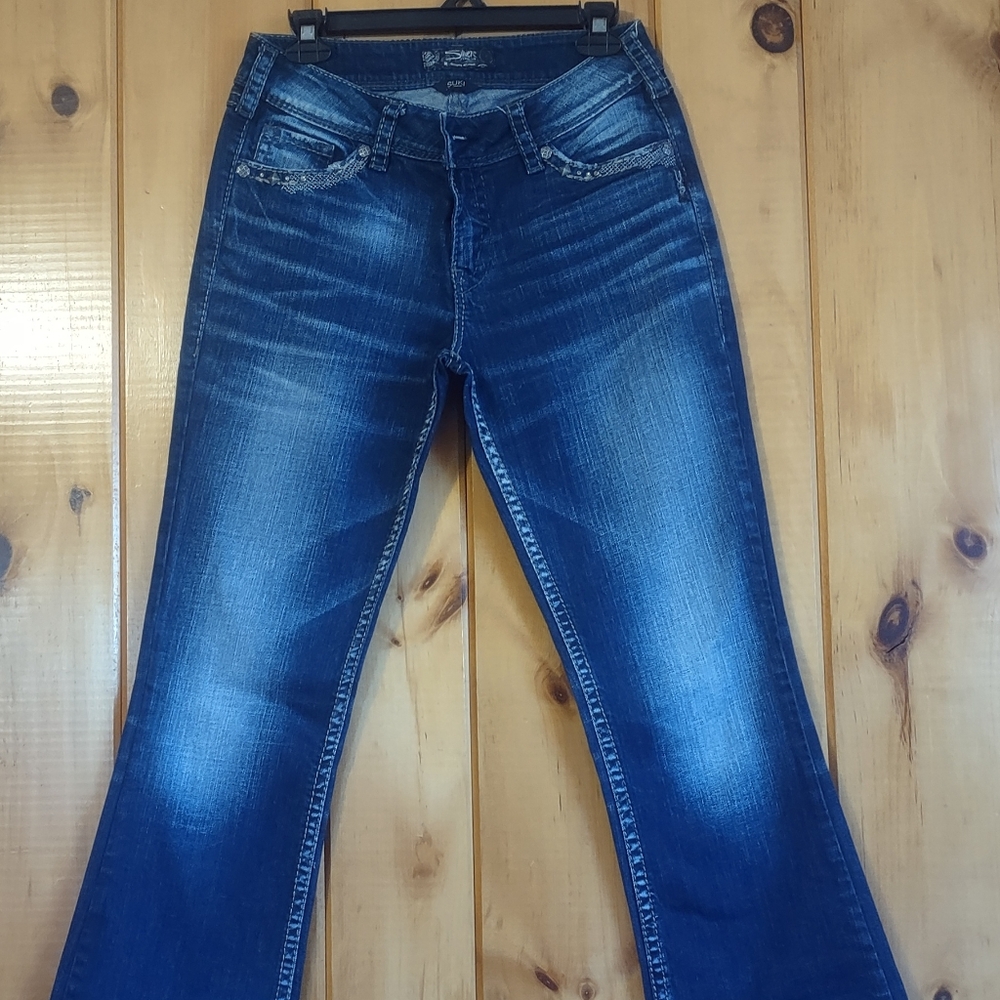 Silver jeans
